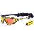 Gafas de sol Ocean Australia Shiny Green Revo de policarbonato ligero con patillas antideslizantes.