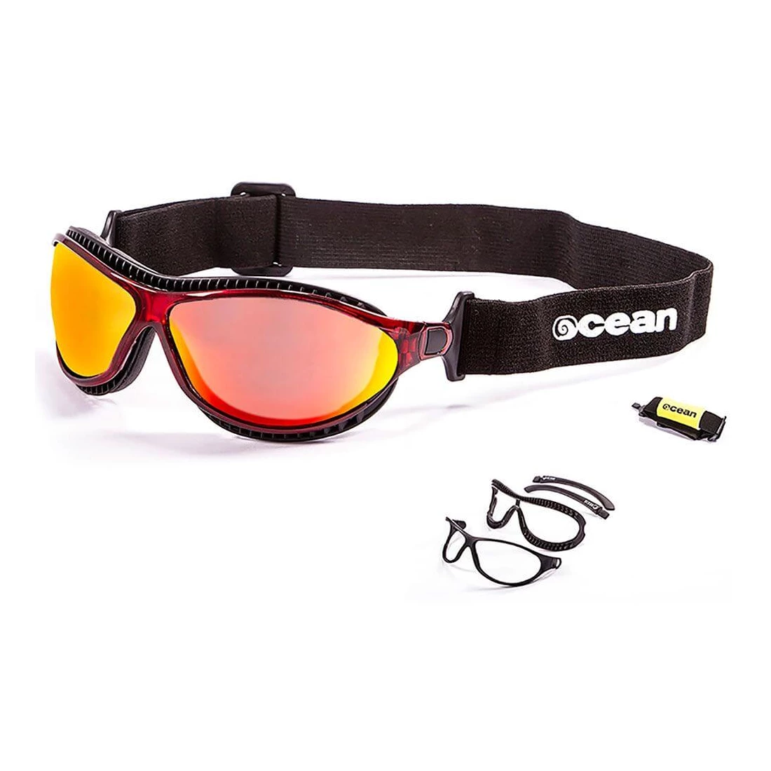 Gafas de Sol Deportivas Ocean Tierra de Fuego Shiny Red / Revo