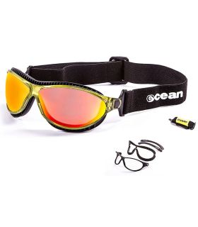 Gafas de Sol Deportivas Ocean Tierra de Fuego Shiny Green / Revo