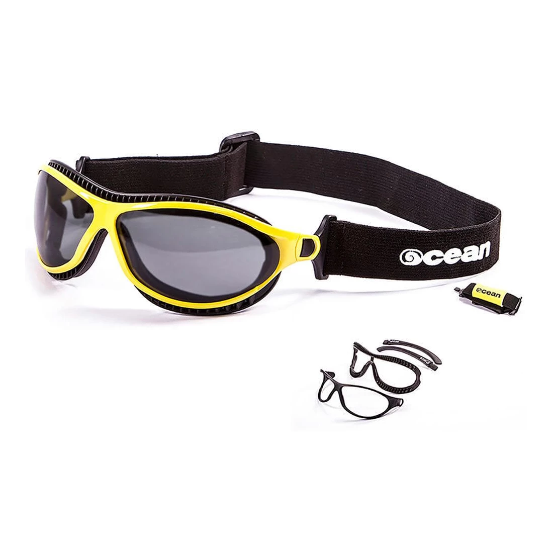 Gafas de Sol Deportivas Ocean Tierra de Fuego Shiny Yellow /