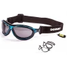 Gafas de Sol Deportivas Ocean Tierra de Fuego Shiny Blue / Smoke