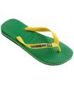 Shop Sandals/Man Chancets Man Havaianas Brasil Logo Green