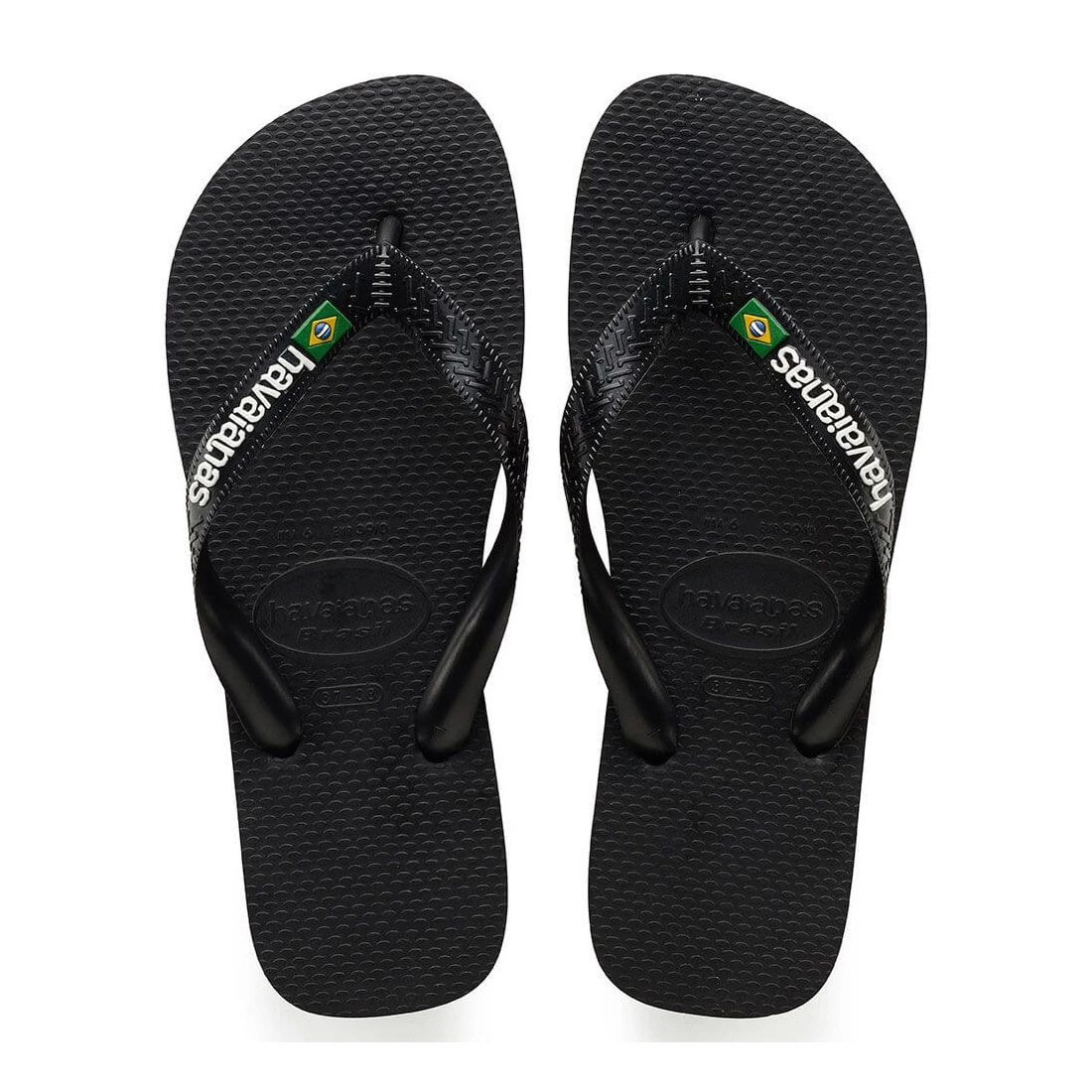 Tienda Sandalias / Chancletas Hombre Havaianas Brasil Logo Negro