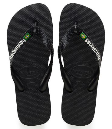 Tienda Sandalias / Chancletas Hombre Havaianas Brasil Logo Negro