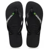 Tienda Sandalias / Chancletas Hombre Havaianas Brasil Logo Negro