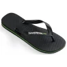 Tienda Sandalias / Chancletas Hombre Havaianas Brasil Logo Negro