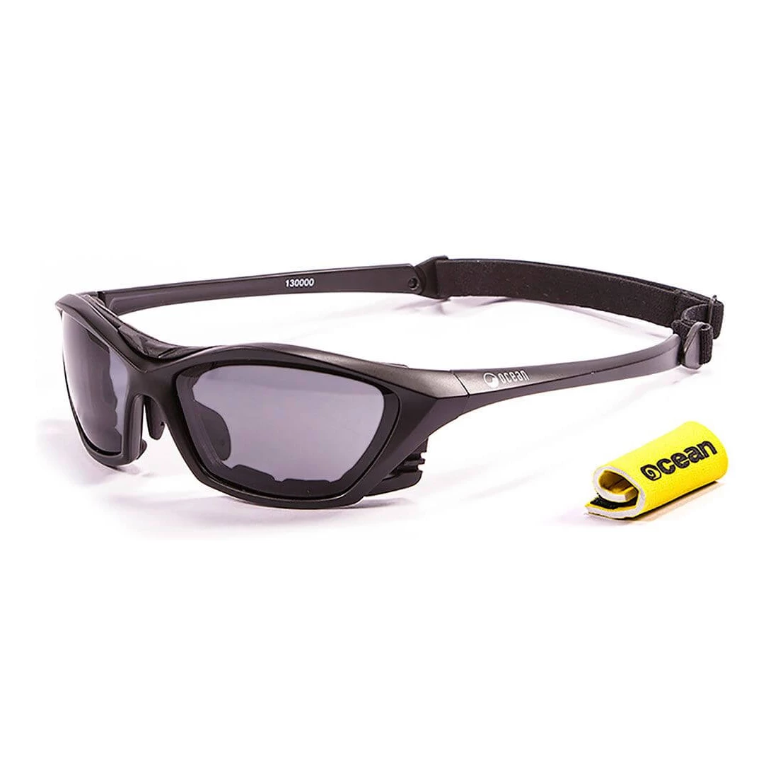 Gafas de Sol Deportivas Ocean Lake Garda Mate Black / Smoke