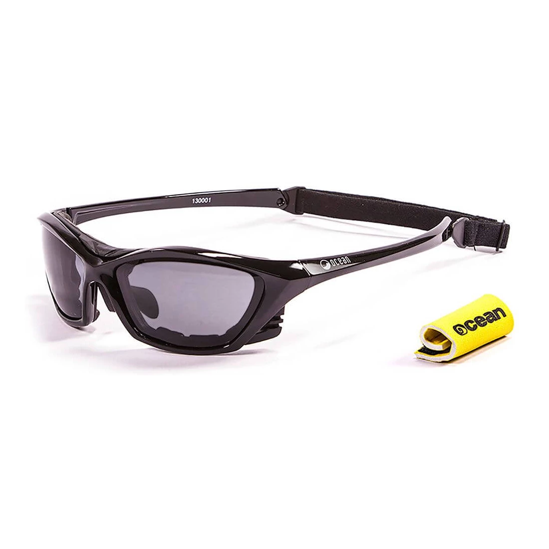 Gafas de Sol Deportivas Ocean Lake Garda Shiny Black / Smoke