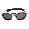 Gafas de Sol Deportivas Ocean Lake Garda Shiny White / Smoke