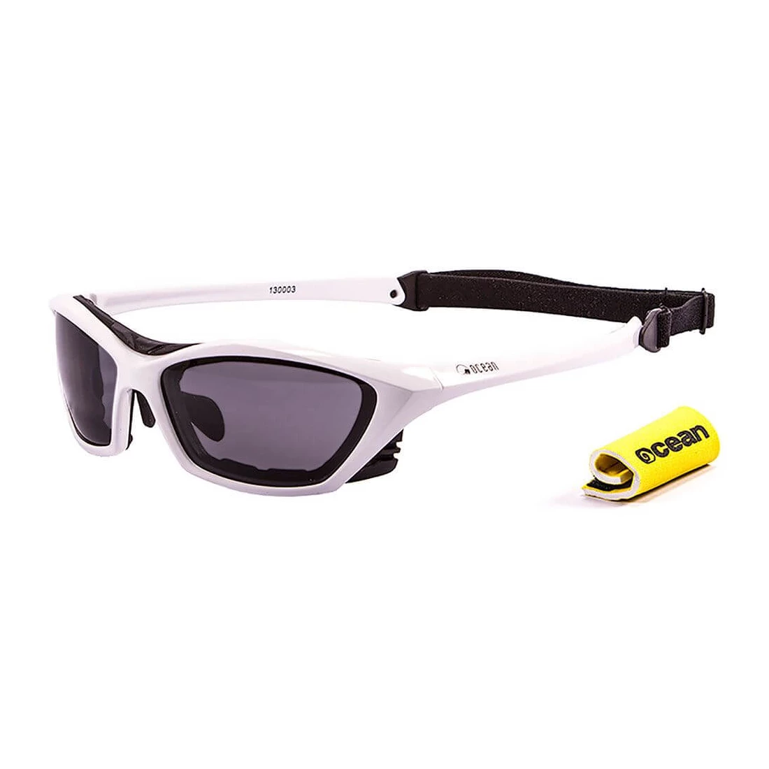 Gafas de Sol Deportivas Ocean Lake Garda Shiny White / Smoke