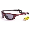 Gafas de Sol Deportivas Ocean Lake Garda Shiny Red / Smoke