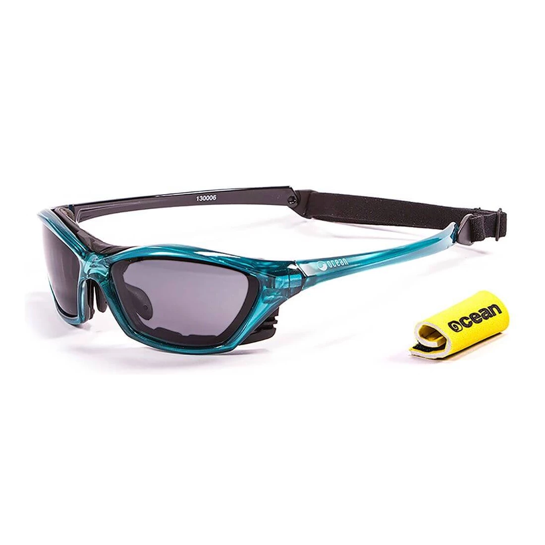 Gafas de Sol Deportivas Ocean Lake Garda Shiny Blue / Smoke