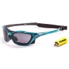 Gafas de Sol Deportivas Ocean Lake Garda Shiny Blue / Smoke