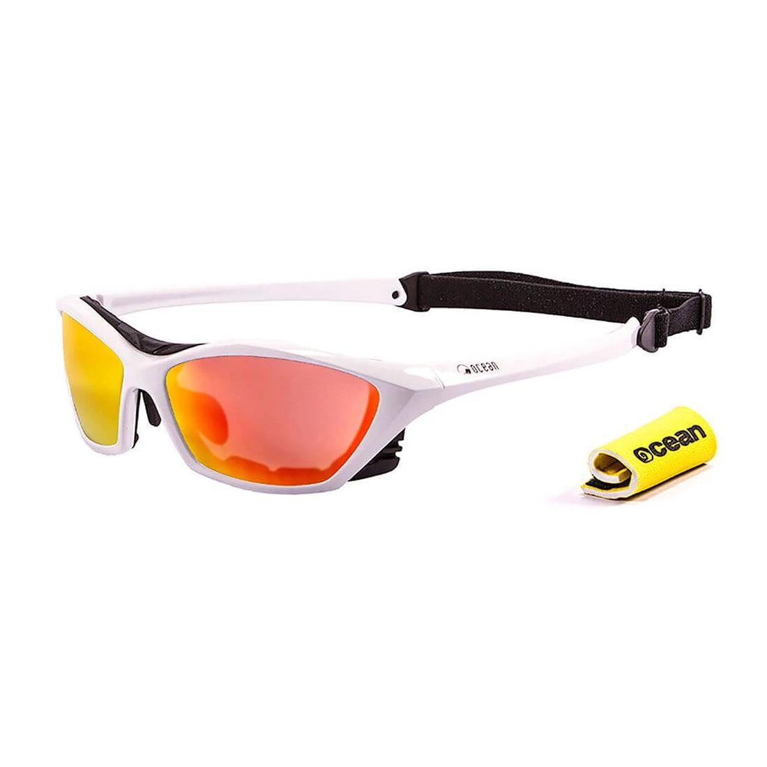 Gafas de Sol Deportivas Ocean Lake Garda Shiny White / Revo