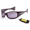 Gafas de sol Running Ocean Fuerteventura Shiny Black / Smoke