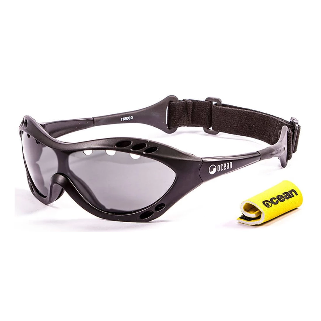 Gafas de Sol Deportivas Ocean Costa Rica Mate Black / Smoke