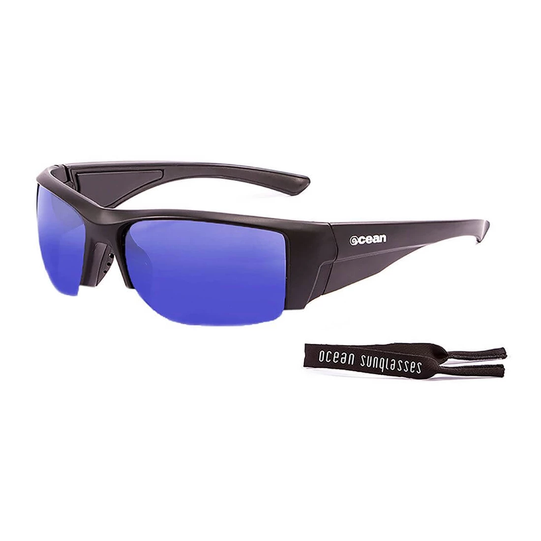 Gafas de sol Running Ocean Guadalupe Mate Black / Revo Blue