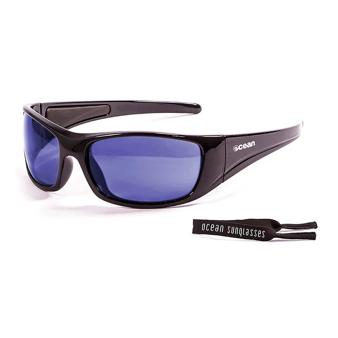 Gafas de Sol Deportivas Ocean Bermuda Shiny Black / Revo Blue