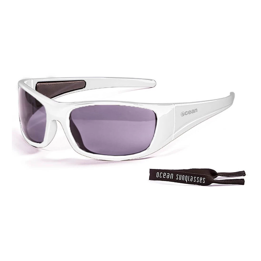 Gafas de Sol Deportivas Ocean Bermuda Shiny White / Smoke