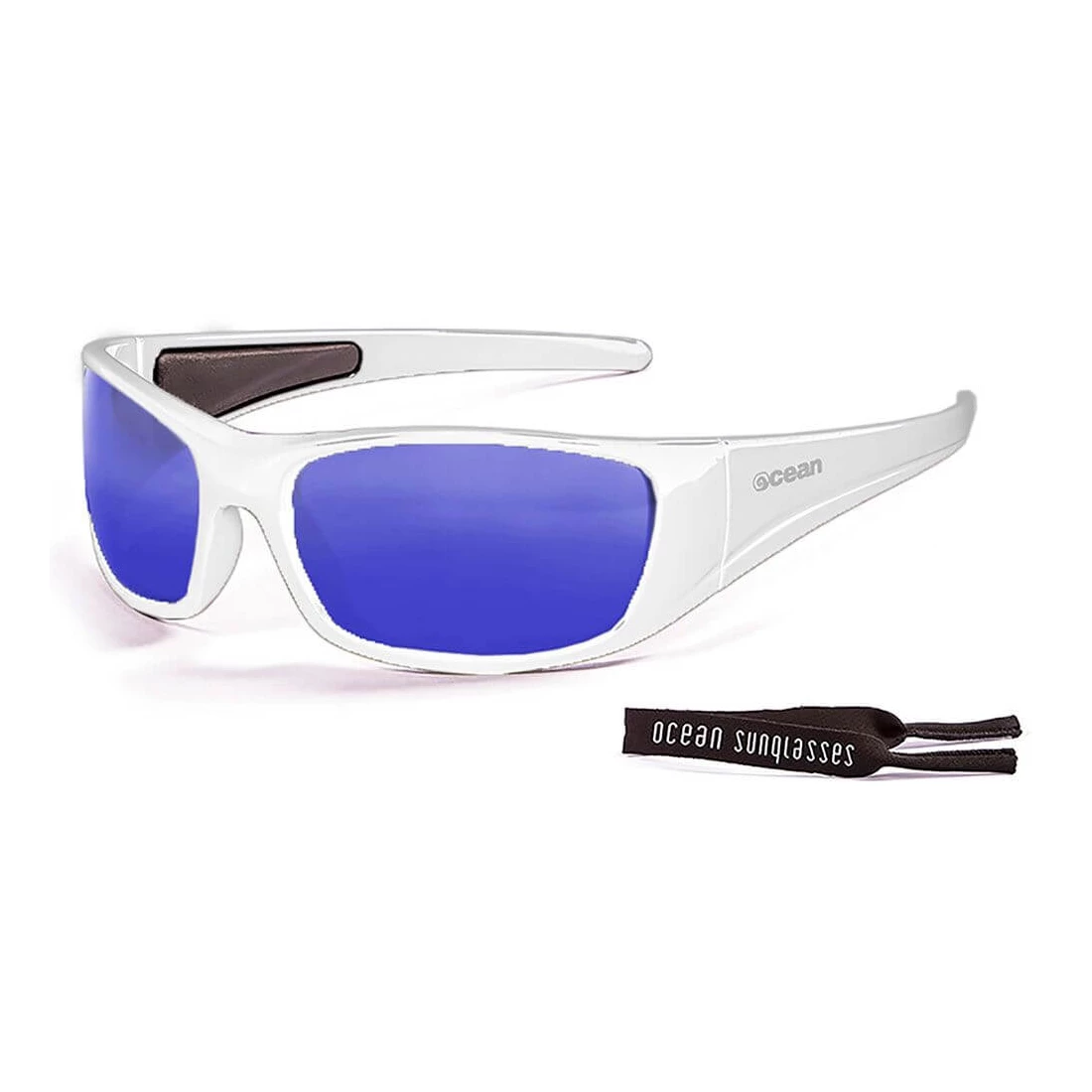 Gafas de Sol Deportivas Ocean Bermuda Shiny White / Revo Blue