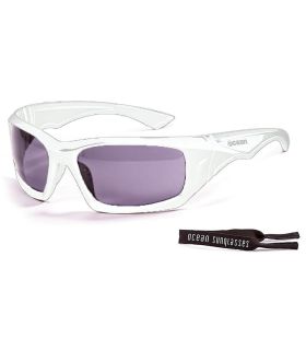 Gafas de sol Running Ocean Antigua Shinny White / Smoke