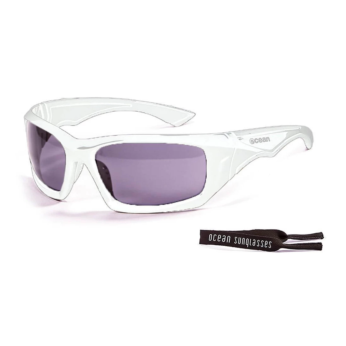 Gafas de sol Running Ocean Antigua Shinny White / Smoke