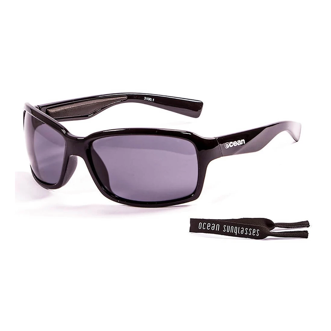 Gafas de sol Running Ocean Venezia Shiny Black / Smoke