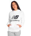 New Balance Pullover Hoodie W White - Lifestyle sweatshirts
