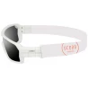 Gafas de Sol Deportivas Ocean Chamaleon Mate White / Smoke