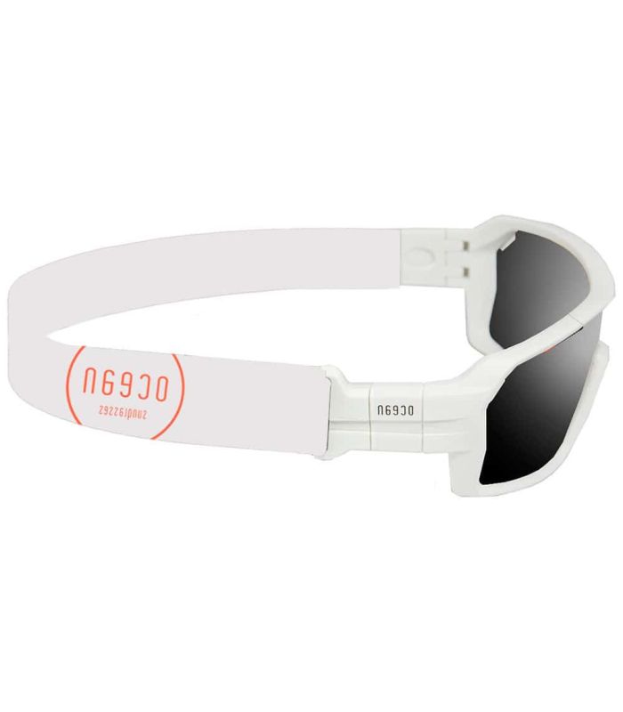 Gafas de Sol Deportivas Ocean Chamaleon Mate White / Smoke