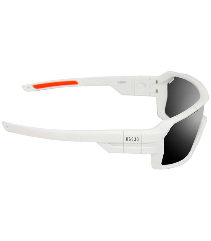Gafas de Sol Deportivas Ocean Chamaleon Mate White / Smoke