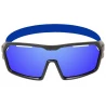 Gafas de Sol Deportivas Ocean Chamaleon Shinny Black / Revo Blue