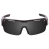 Gafas de Sol Deportivas Ocean Race Shinny Black / Smoke