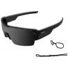 Gafas de Sol Deportivas Ocean Race Shinny Black / Smoke