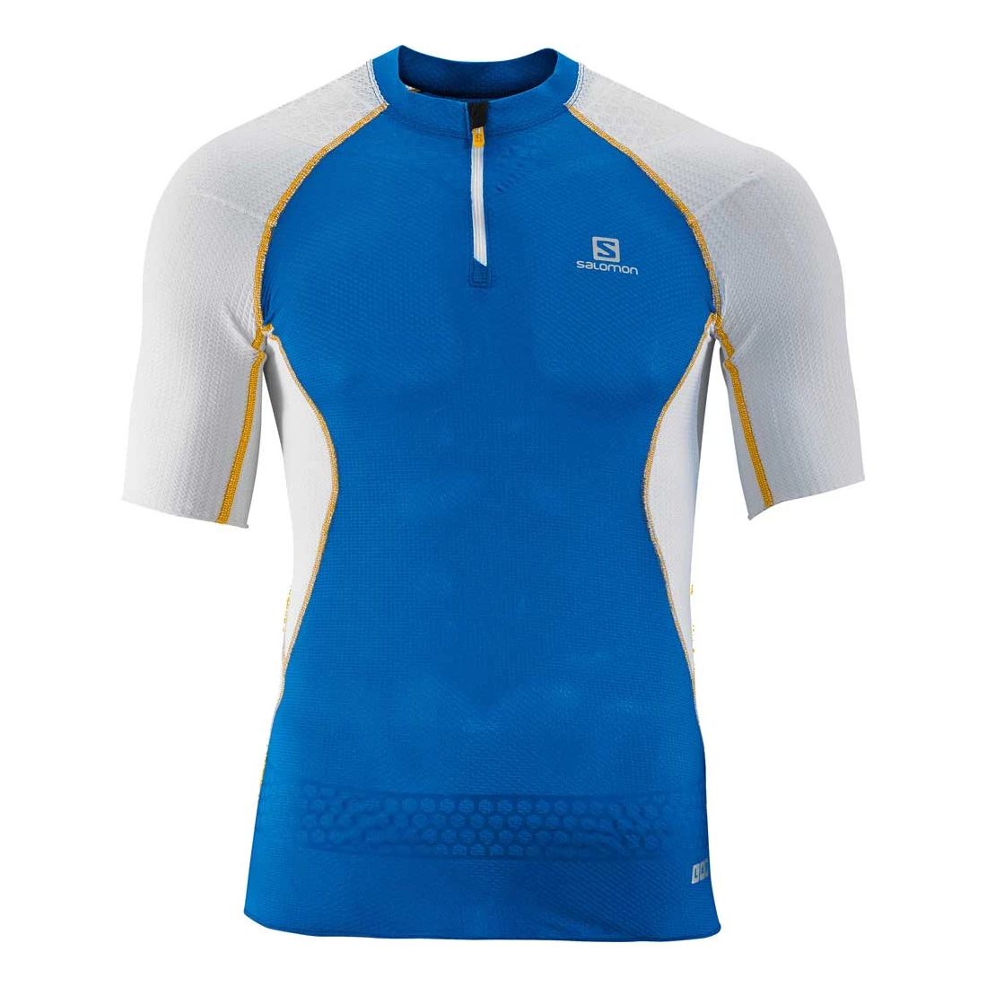 Camisetas Técnicas Trail Running Salomon S-Lab Exo Zip Tee Azul
