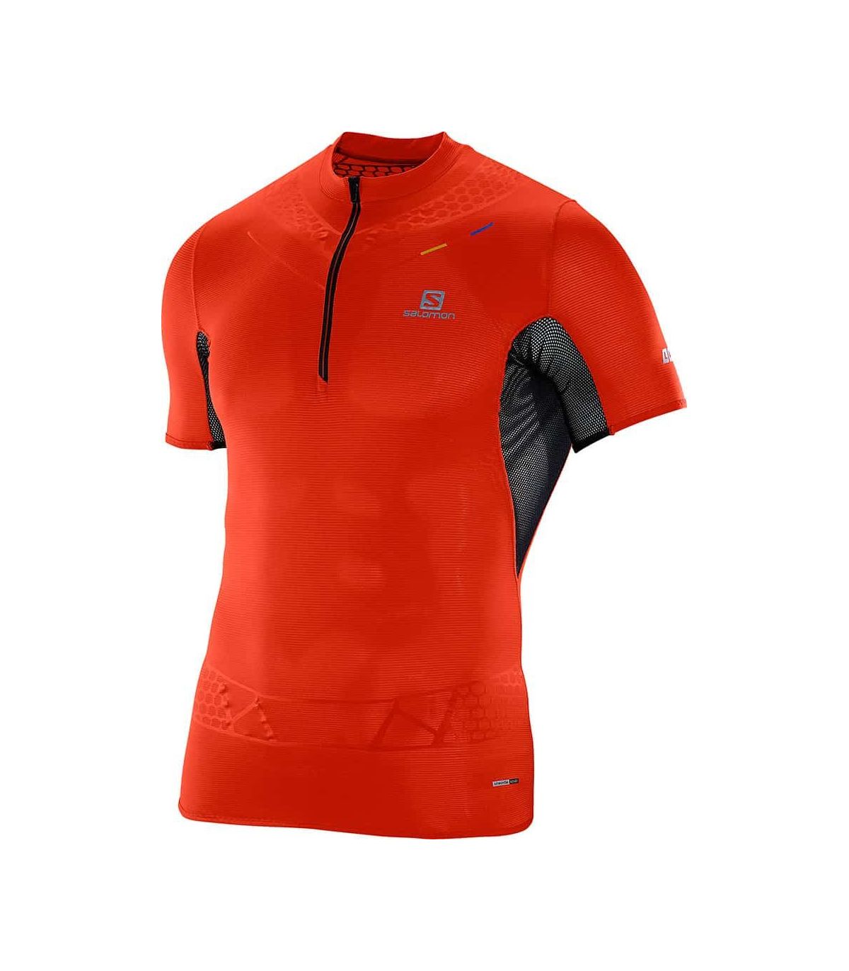Salomon SLab Exo Zip Tee Rojo