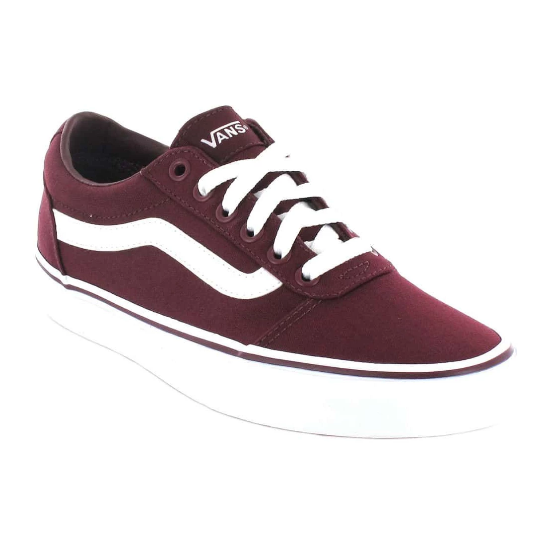 Calzado Casual Mujer Vans Ward W Granate