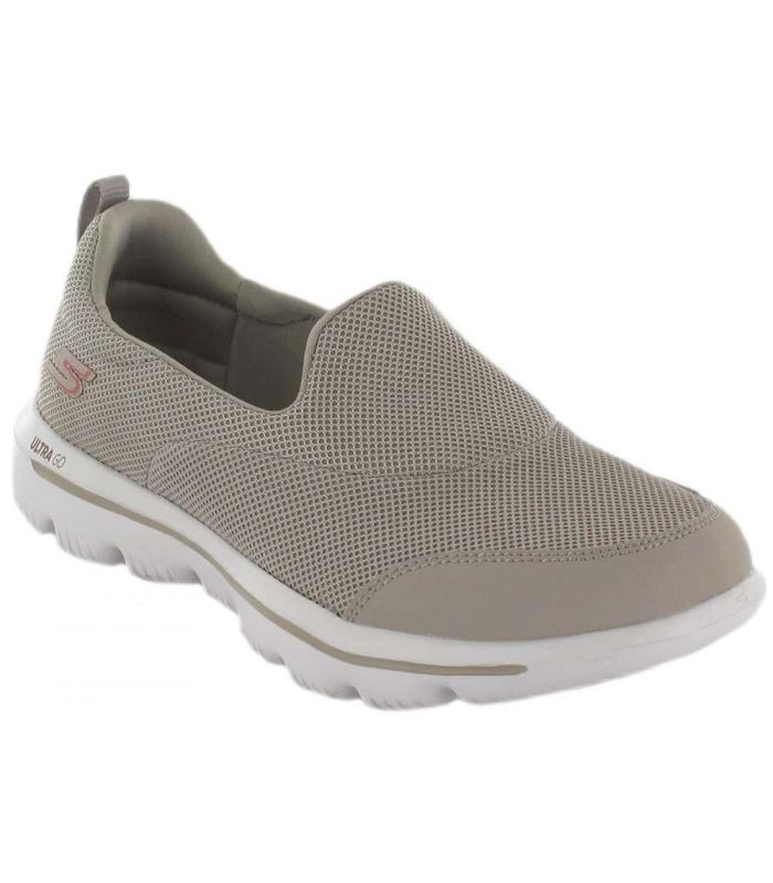 skechers go walk beige