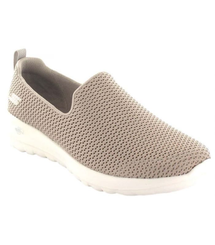 skechers go walk beige