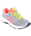 Running Boy Sneakers Asics Content Gs Grey Pink