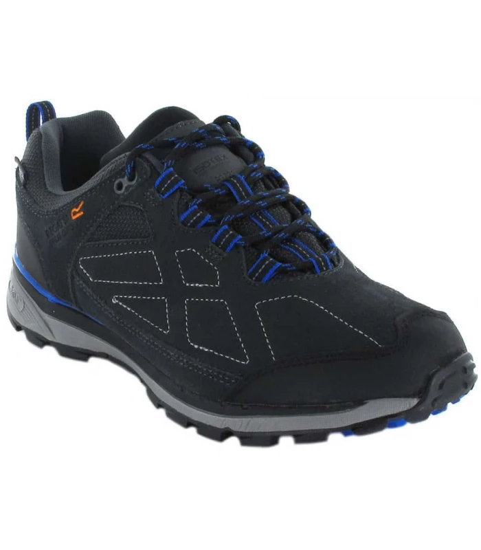 Zapatillas Trekking Hombre Regatta Samaris Suede Azul