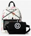 Backpacks-Bags Unequal Double School Bag