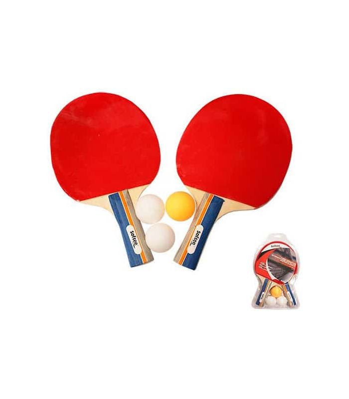 Palas Tenis Mesa - Kit Ping Pong Dynamic rojo Tenis Mesa