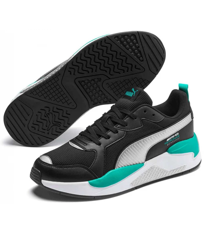 Calzado Casual Hombre Puma Mercedes X-Ray Negro