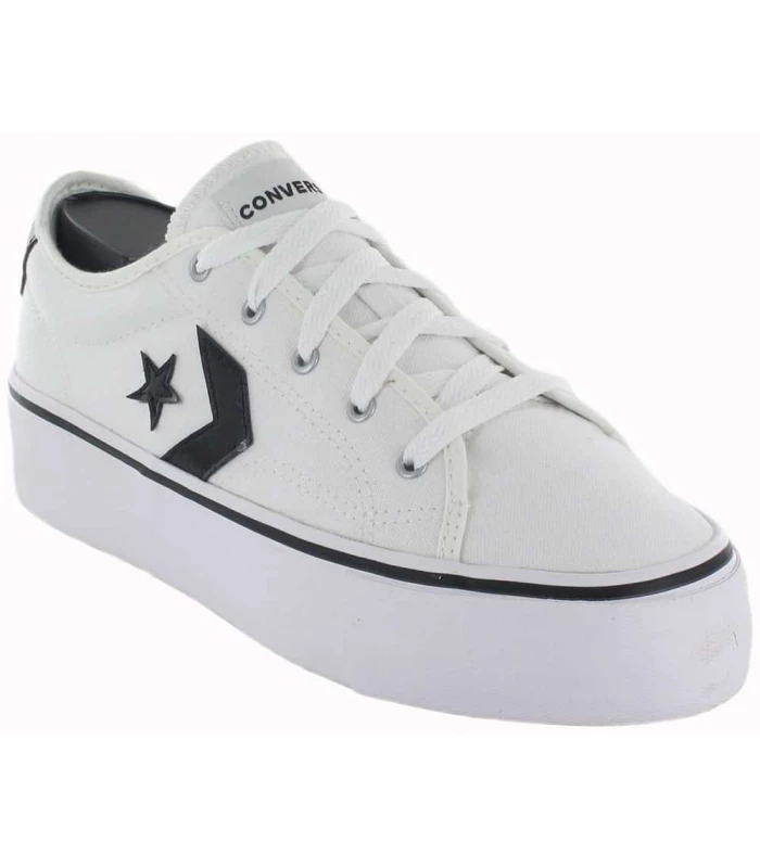 Calzado Casual Mujer Converse Star Replay Platform Blanco