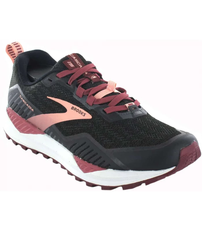 Zapatillas Trail Running Mujer Brooks Cascadia 15 W Negro