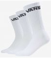 Running Socks Vans Socks Classic Crew 3 pairs White