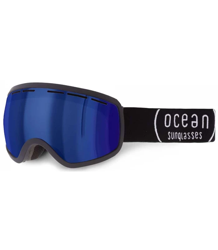 Mascaras de Esquí y Snowboard Ocean Teide Black Revo Blue