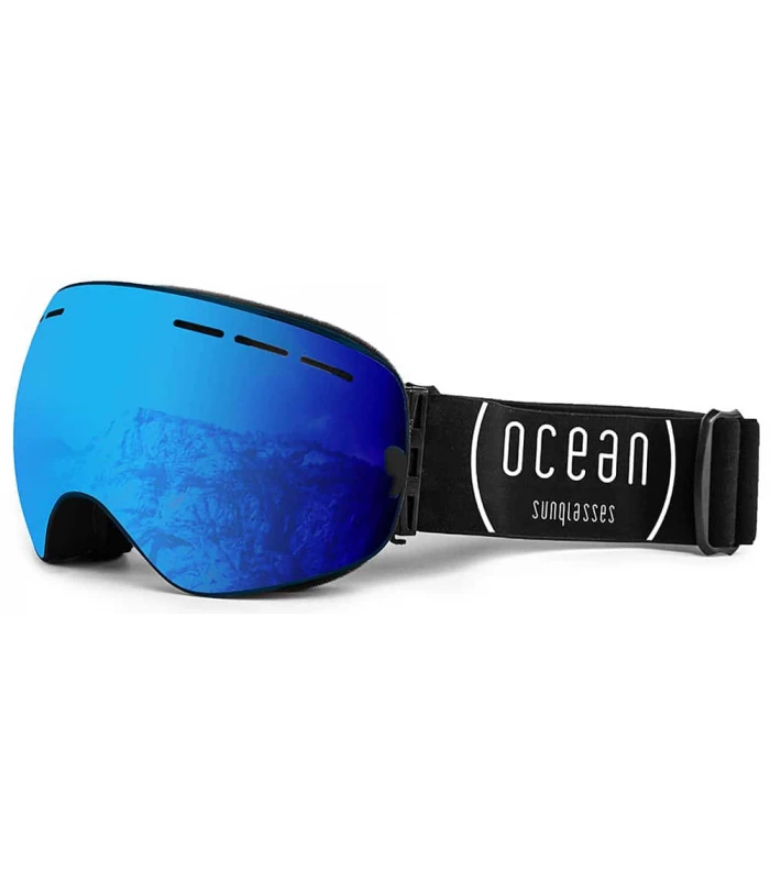 Mascaras de Esquí y Snowboard Ocean Cervino Black Revo Blue