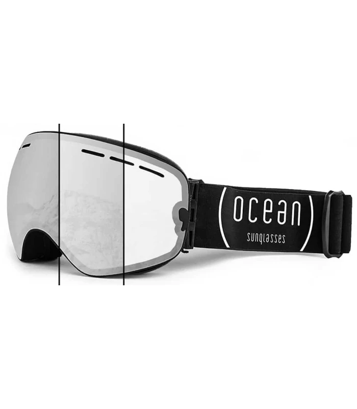 Mascaras de Esquí y Snowboard Ocean Cervino Black Fotocromatico